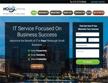 Tablet Screenshot of houkconsulting.com